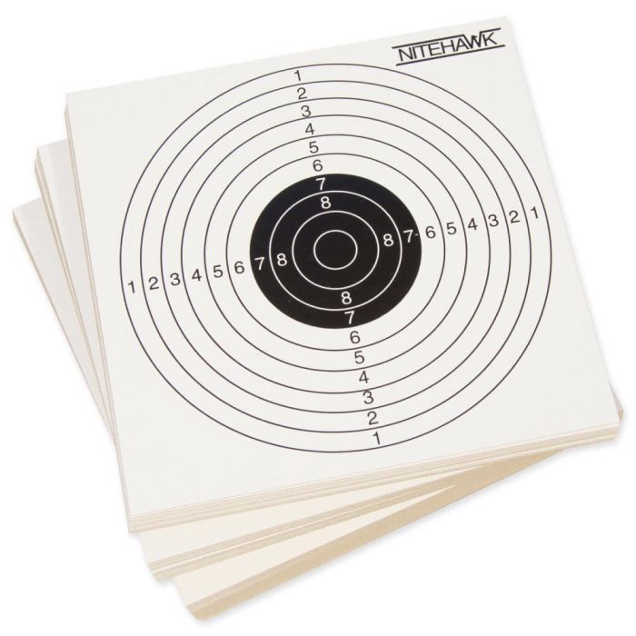 100 Piece 14cm Air Rifle/airsoft Pistol Card Practice Pellet Trap Targets 51 for sale online 