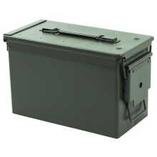 Nitehawk 50. Cal Army Ammo Metal Ammunition Surplus Storage Tool Box