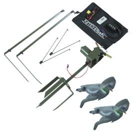 Telescopic Pigeon Magnet Rotary Machine Kit Inc Air Pro Decoy & Battery Package 